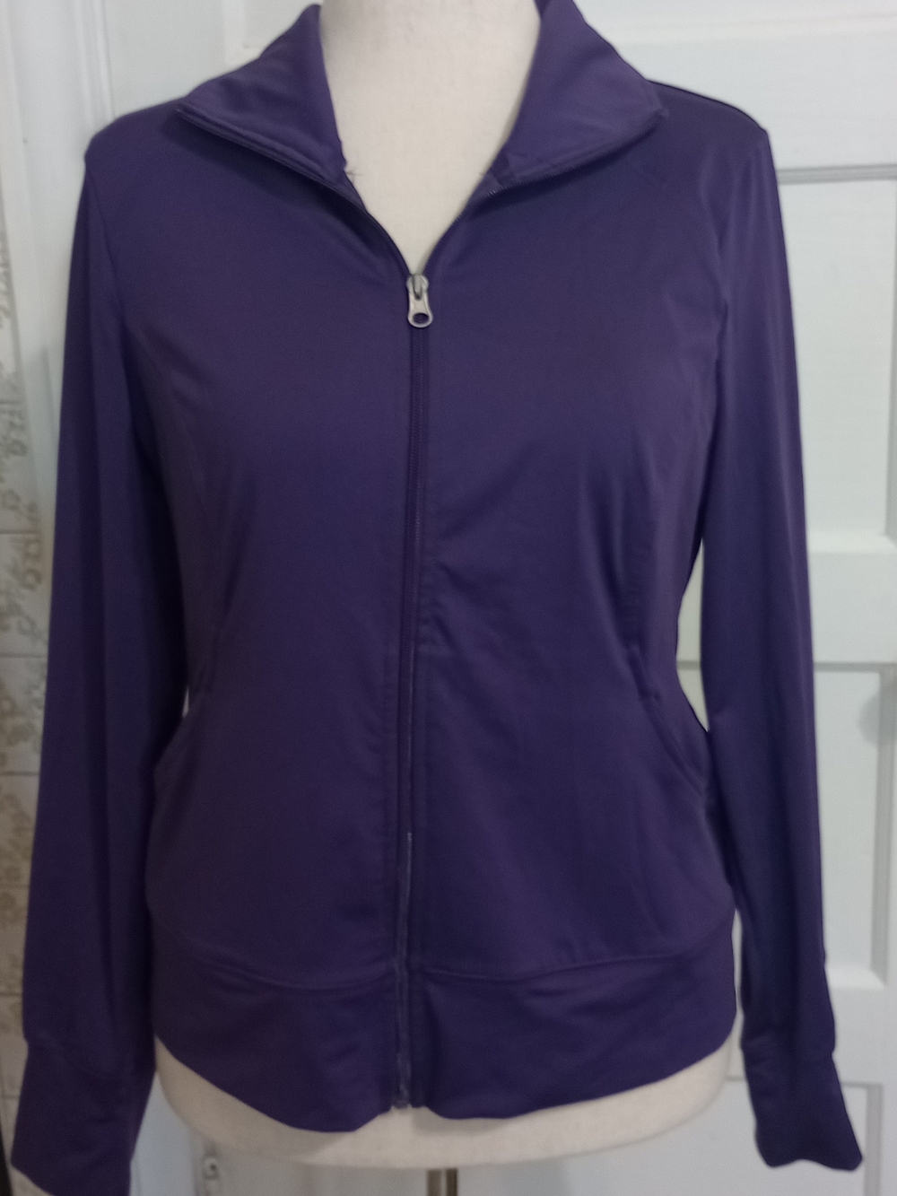 Champion Purple Full-Zip Track Jacket